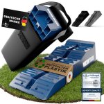 Werkthor rampes de levage camping - car (bleu) - lot de 2 avec sac de transport charge max 5 tonnes Werkthor rampes de levage camping - car (bleu) - lot de 2 avec sac de transport charge max 5 tonnes