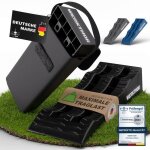 Werkthor rampes de levage camping - car (noir) - lot de 2 avec sac de transport cales robustes jusqu?à ... Werkthor rampes de levage camping - car (noir) - lot de 2 avec sac de transport cales robustes jusqu?à ...