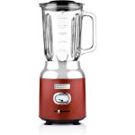 Westinghouse retro blender sur socle 1. 5 l mixeur  smoothies et broyeur  glace 4 vitesses bol en verre ...