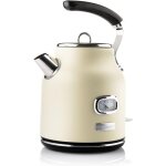 Westinghouse retro bouilloire 1. 7 l sans bpa avec filtre anti calcaire base 360° protection contre la ... Westinghouse retro bouilloire 1. 7 l sans bpa avec filtre anti calcaire base 360° protection contre la ...