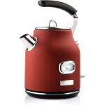 Westinghouse retro bouilloire 1. 7 l sans bpa avec filtre anti calcaire base 360 protection contre la ...