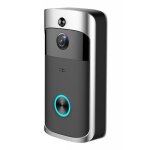 Wifi 2. 4g sonnette vid�o inn� intelligente avec installation sans fil fonction interphone vision nocturne ...