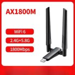 Carte réseau sans fil - pashashop® - wifi6 1800m - double bande 58 ghz / 24 ghz - antenne 5dbi - usb ... Carte réseau sans fil - pashashop® - wifi6 1800m - double bande 58 ghz / 24 ghz - antenne 5dbi - usb ...