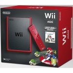 Console de salon - nintendo - wii mini - rouge - mario kart - tlcommande wii plus