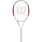 Wilson raquette de tennis six one lite 102 - mixte - rouge et blanc