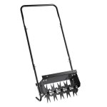 Wiltec a�rateur de gazon rotatif 5 pointes noir profondeur 25 pouces 44 x 203 x 100 cm 63 kg lestage ...