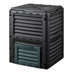 Wiltec composteur de jardin 300 l ? 61 x 61 x 82 cm ? en plastique robuste ? bac � compost ? compostage ...