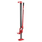 Wiltec cric farm jack charge max. 3000 kg hauteur de levage 122 - 105 cm cric � cr�maill�re pour d�pannage ...