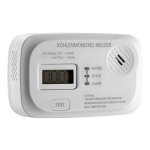 Wiltec d�tecteur de monoxyde de carbone avec �cran 120 x 74 x 31 mm capteur co avec piles rempla�ables ...