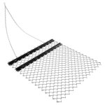 Wiltec herse de prairie chaîne 155x1235cm avec chaînes pliable acier Wiltec herse de prairie chaîne 155x1235cm avec chaînes pliable acier