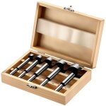 Wiltec jeu de 5 mèches forstner avec coffret en bois ? 15 20 25 30 Wiltec jeu de 5 mèches forstner avec coffret en bois ? 15 20 25 30