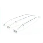 Wiltec kit 3x arceau r�glable de 100 � 145 mm en aluminium pour b�ches de remorque support de housse ...