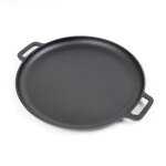 Wiltec pole en fonte 345cm avec double poignes cuisson polyvalente