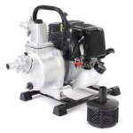 Wiltec pompe d?essence � eau ? 1 kw / 8000 l / h / refoulement 30 m / raccord 25 mm ? pompe � eau de ...