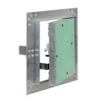 Wiltec trappe visite avec cadre en aluminium - 500 x 500 x 15 mm - ouverture par pression - pour plaque ...