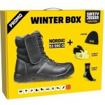 Winter box botte de s�curit� en cuir avec doublure chaude safety jogger nordic s3 src ci - noir
