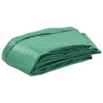 ?winter saletop accessoires de trampolines vert - coussin de s�curit� pe vert de trampoline rond de 305 ...