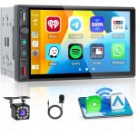 Autoradio 2 din - twinsim - Écran tactile 7 pouces - bluetooth - carplay sans fil - android auto Autoradio 2 din - twinsim - Écran tactile 7 pouces - bluetooth - carplay sans fil - android auto