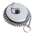 Wirquin bouchon sp9210 - inox - � 57 mm - �vier en gr�s - avec enjoliveur