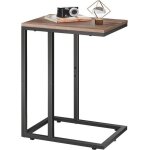 Wlive table dappoint en forme de c - table basse?bout de canapé pour salon café ordinateur portable - ... Wlive table dappoint en forme de c - table basse?bout de canapé pour salon café ordinateur portable - ...