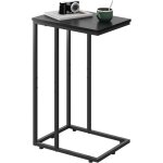 Wlive table dappoint noir 29x39x63cm - style industriel idéale salon / chambre / balcon Wlive table dappoint noir 29x39x63cm - style industriel idéale salon / chambre / balcon