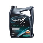 Wolf - huile moteur 0w20 - officialtech 0w20 c5 p - bidon de 5 litres - 1052065