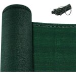 Woltu brise vue jardin 15x20 m cl�ture brise vue balcon en pehd 180g / m� protection contre vent soleil ...