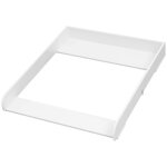 Woltu plan  langer plateau  langer amovible avec sangle anti - basculement 70x80x10cm blanc w0ett0206 ...