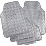 Woltu tapis de sol universel pour voituretapis de voiture look aspect en aluminiumanthracite w0uett0221 ...