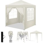Woltu tonnelle 2x2m pergola pliante barnum avec 4 parois lat�rales hauteur r�glable gazebo imperm�able ...