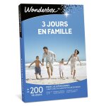 Wonderbox - coffret cadeau - 3 jours en famille - 200 sjours
