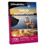 Wonderbox - coffret cadeau - tables romantiques - 700 restaurants