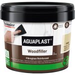 Woodfiller 1 kg mastic fibr prt  lemploi pour remplir les trous et les fissures sur bois dans une ...