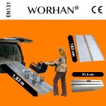Worhan® 1. 83m rampe alu pliable valise aluminium pour fauteuil roulant chargement scooter plate - forme ... Worhan® 1. 83m rampe alu pliable valise aluminium pour fauteuil roulant chargement scooter plate - forme ...