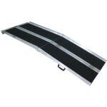 Worhan® 2. 15m rampe alu pliable valise aluminium pour fauteuil roulant chargement scooter plate - forme ... Worhan® 2. 15m rampe alu pliable valise aluminium pour fauteuil roulant chargement scooter plate - forme ...