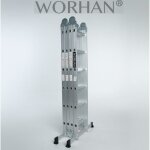 Worhan® 6. 3m Échelle aluminium multifonction polyvalente escabeau multi - usage alu modulable pliable ... Worhan® 6. 3m Échelle aluminium multifonction polyvalente escabeau multi - usage alu modulable pliable ...