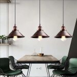 Wottes 3 x rétro suspension luminaire industriel design edison luminaire plafonnier e27 lustre suspension ... Wottes 3 x rétro suspension luminaire industriel design edison luminaire plafonnier e27 lustre suspension ...