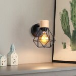 Wottes applique mural vintage industrielle vintage industrielle e27 lampe de mur luminaire ajustable ... Wottes applique mural vintage industrielle vintage industrielle e27 lampe de mur luminaire ajustable ...