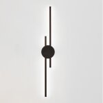 Wottes applique murale en acryliquel interieur moderne lampe noir led design lignes parallèles blanc ... Wottes applique murale en acryliquel interieur moderne lampe noir led design lignes parallèles blanc ...