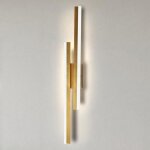 Wottes applique murale intrieure led crative longue parallle lampe moderne lumire neutre salon acrylique ...