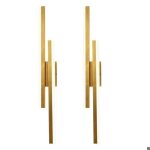Wottes applique murale intrieure led crative longue parallle lampe moderne lumire neutre salon acrylique ...