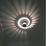 Wottes luminaire mural à led 3 watts plafonnier lampe murale en aluminium 1pcs blanc froid pour salle ... Wottes luminaire mural à led 3 watts plafonnier lampe murale en aluminium 1pcs blanc froid pour salle ...