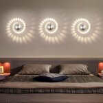 Wottes luminaire mural à led 3 watts plafonnier lampe murale en aluminium 3pcs blanc froid pour salle ... Wottes luminaire mural à led 3 watts plafonnier lampe murale en aluminium 3pcs blanc froid pour salle ...