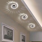 Wottes luminaire mural à led 3 watts plafonnier lampe murale en aluminium 4pcs blanc froid pour salle ... Wottes luminaire mural à led 3 watts plafonnier lampe murale en aluminium 4pcs blanc froid pour salle ...
