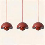 Wottes lustre suspension luminaire moderne style scandinave 23 * 16cm conception lustre pod e27 mtal ...