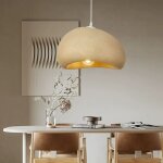 Wottes suspension luminaire moderne cratif jaune lustre design mtal vintage e27 lampe 1pcs 30cm pour ...