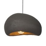 Wottes suspension luminaire moderne cr�atif noir lustre design m�tal vintage e27 lampe 1pcs �30cm pour ...
