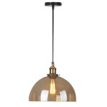 Wottes verre r�tro suspension luminaire industrielle vintage lustre eclairage de plafond lampe design ...