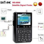 Ws - 6906 satellite finder dvb - s 3. 5 pouce lcd affichage dvb - s fta numrique signal satellite ws ...