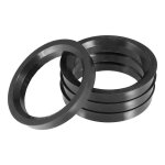 X autohaux 4pcs bague de centrage jante 70. 1mm  56. 1mm universel voiture moyeu centrique anneaux
